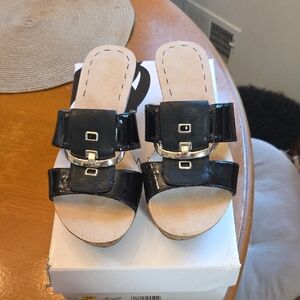 Nine West Black Mules Sleek and Stylish